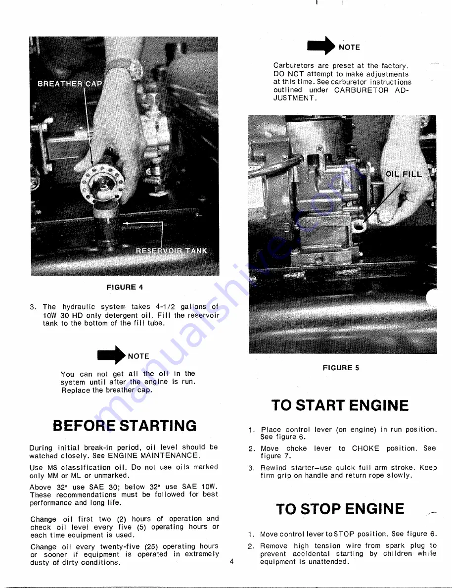 MTD 24640-7 Owner'S Manual Download Page 4