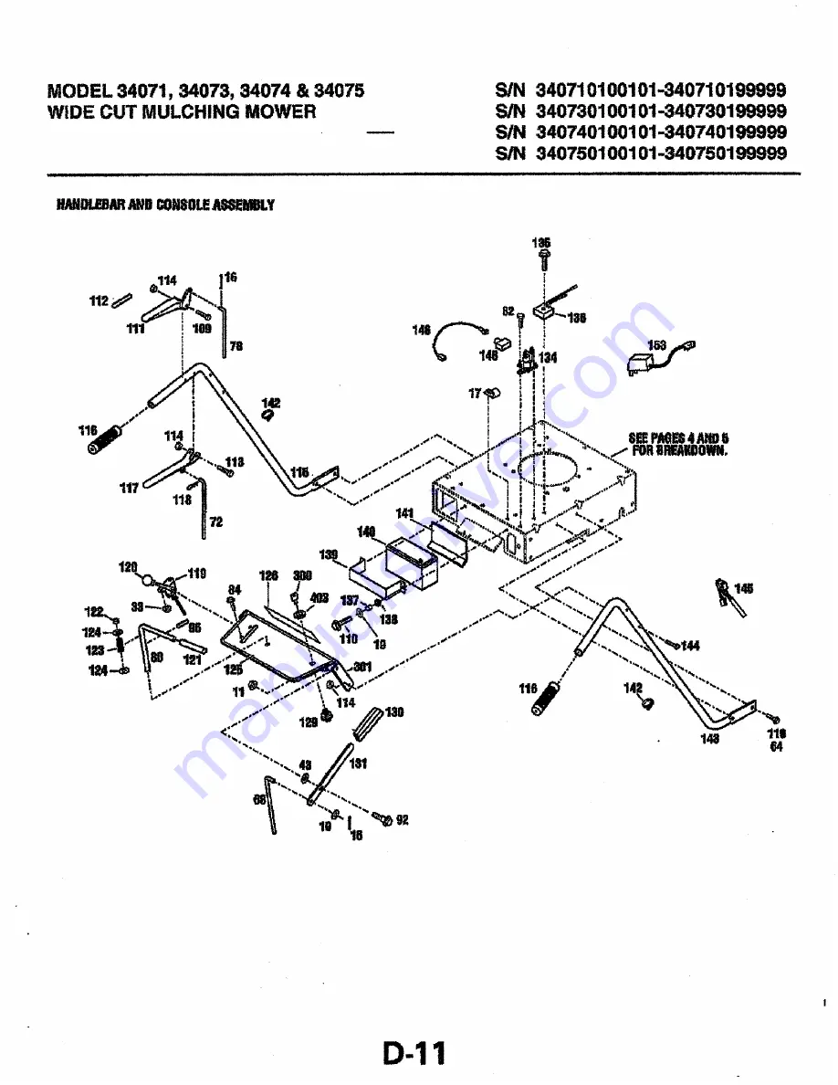 MTD 34071 Скачать руководство пользователя страница 1