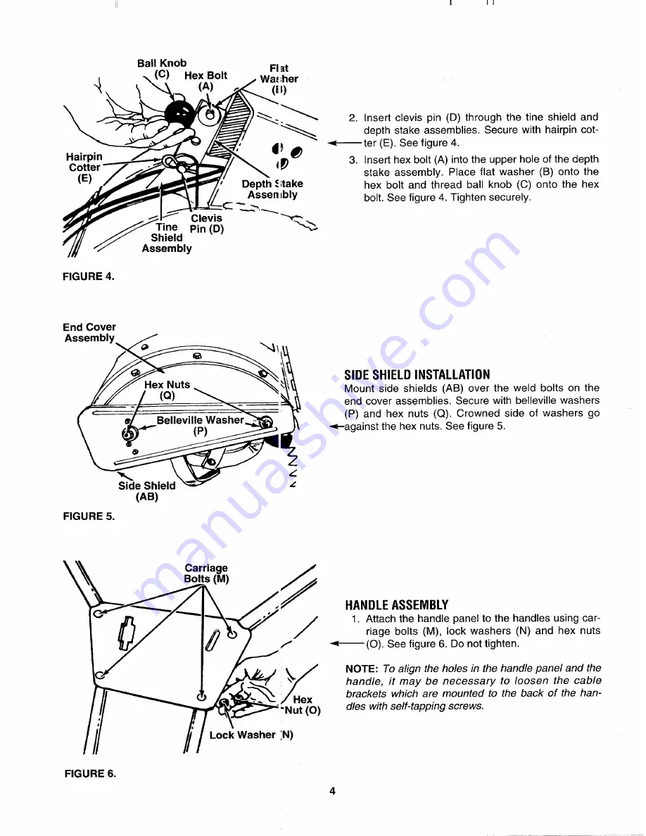 MTD 406 Owner'S Manual Download Page 4