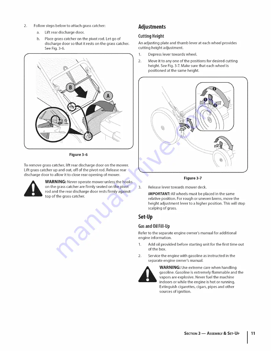 MTD 58K Operator'S Manual Download Page 11