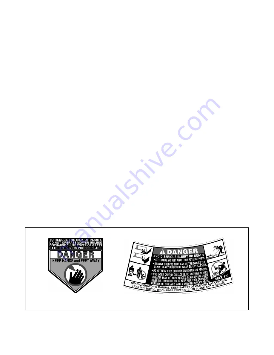 MTD 970 Series Operator'S Manual Download Page 5