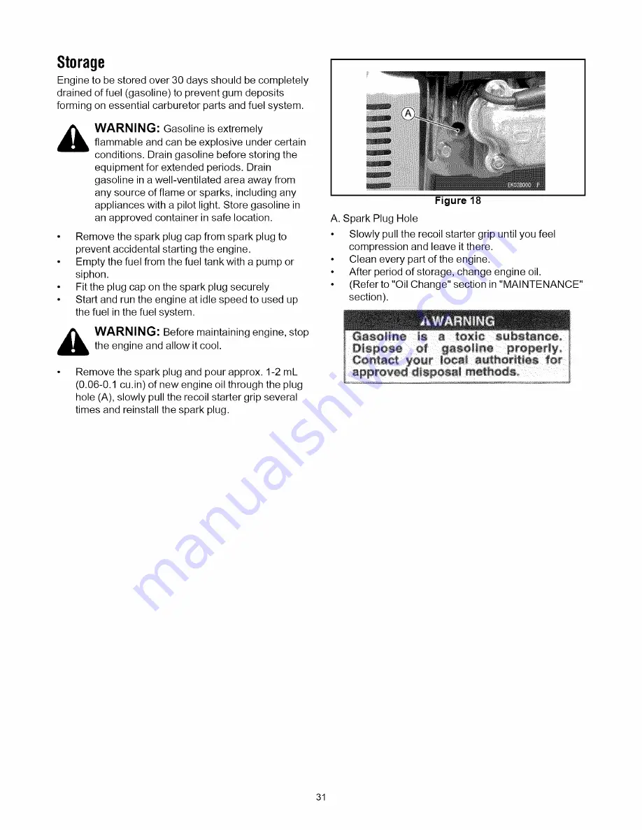 MTD 997 Operator'S Manual Download Page 31