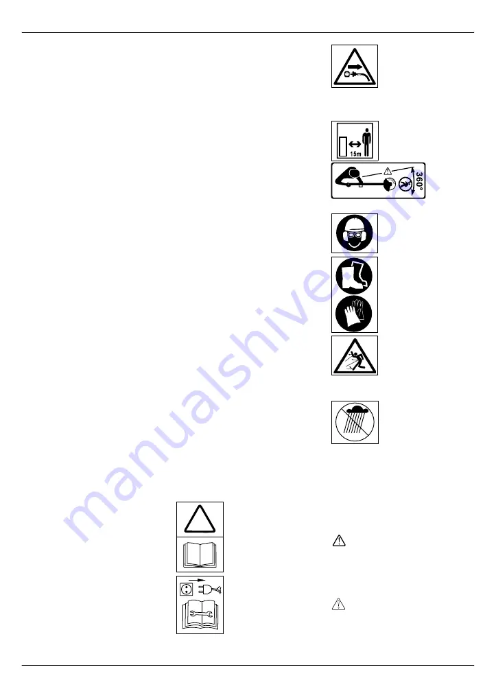 MTD bosmaaier 1000w Original Operating Instructions Download Page 101