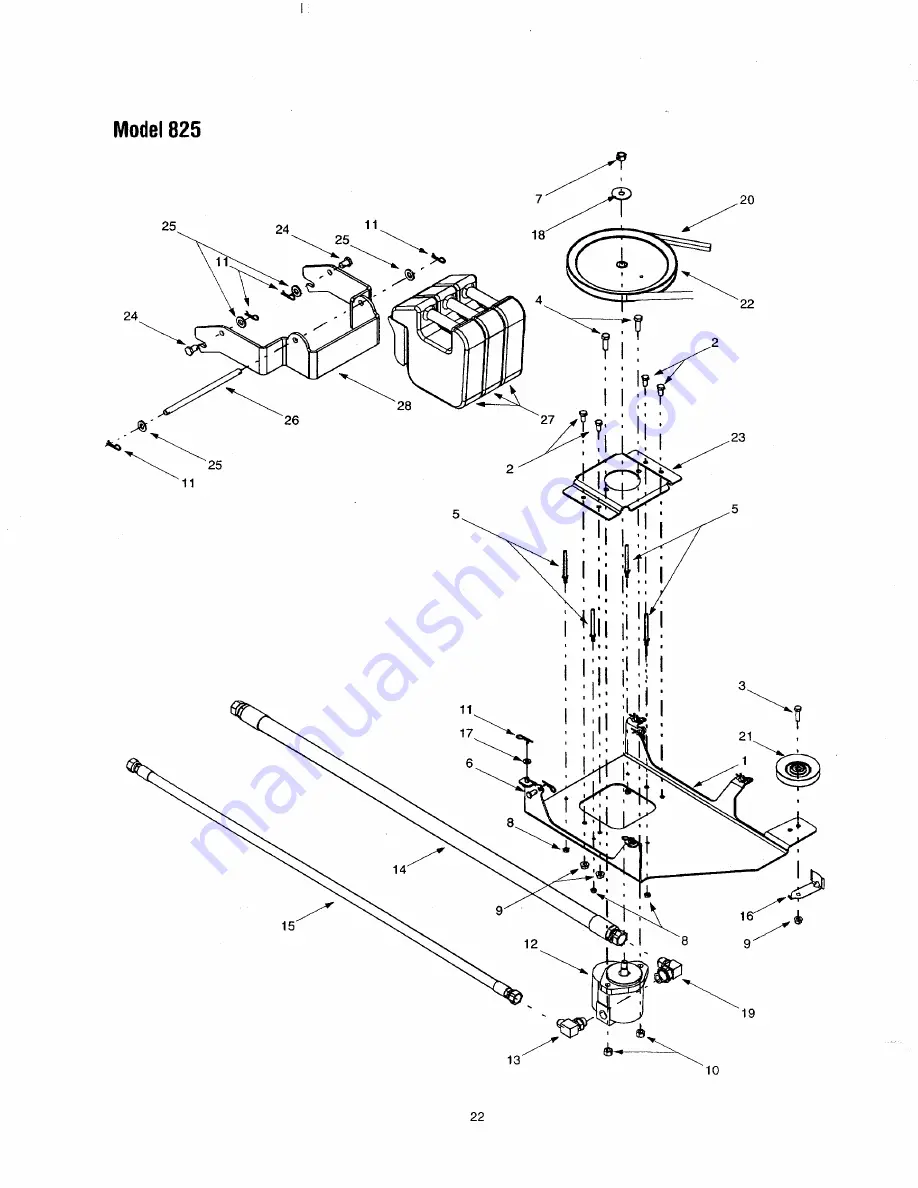 MTD OEM-190-825 Operator'S Manual Download Page 22