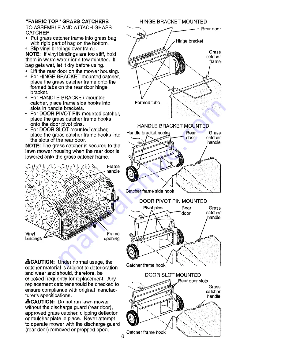 MTD PR600N21RH Operator'S Manual Download Page 6