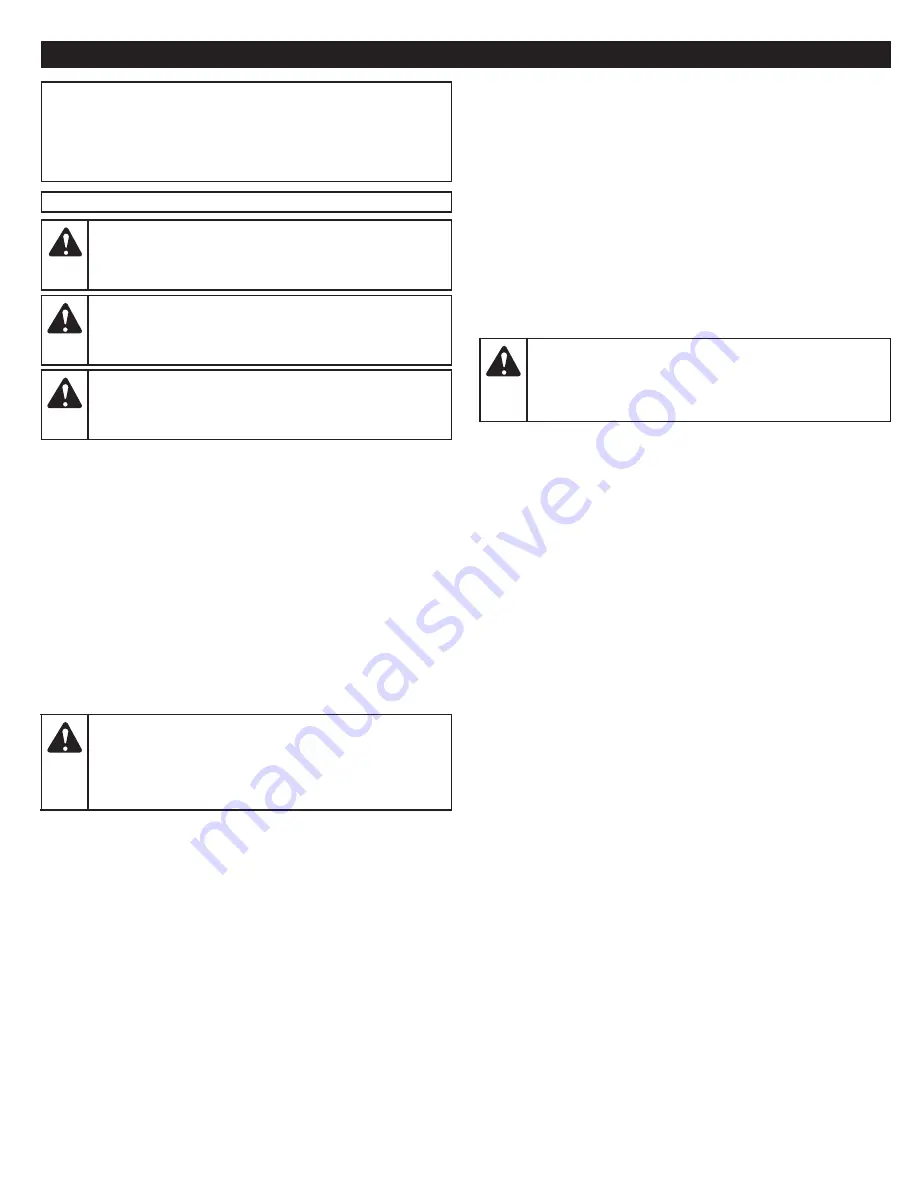 MTD ROVER RS3000 Operator'S Manual Download Page 2