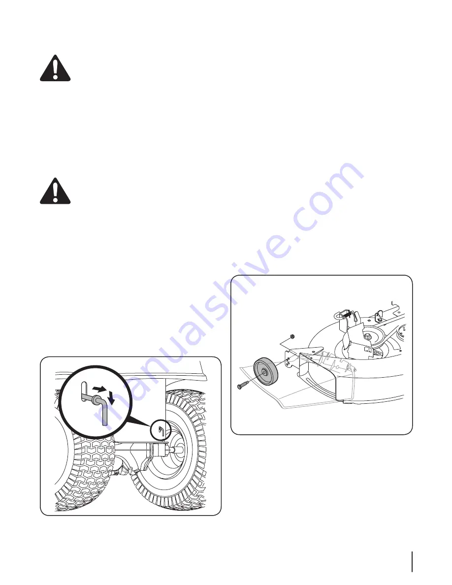 MTD Series 610 Operator'S Manual Download Page 11