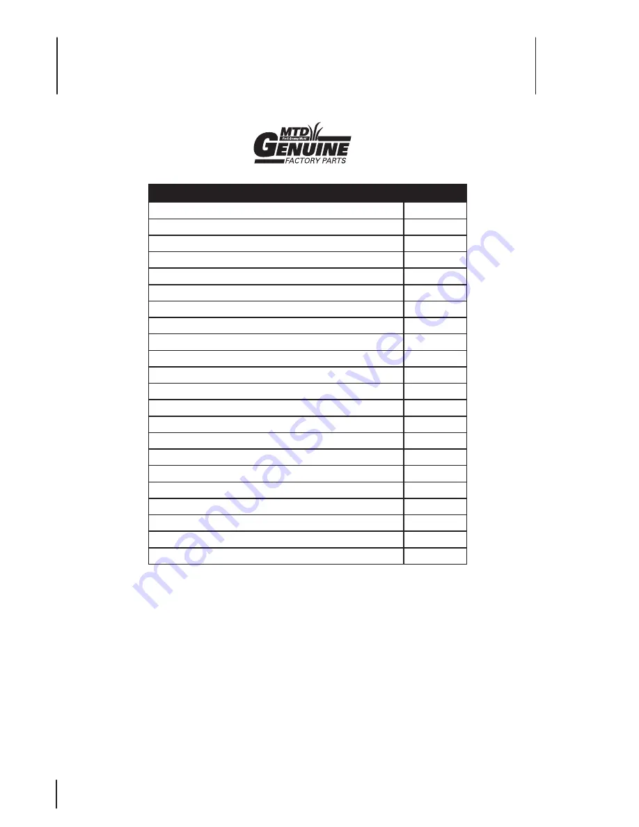 MTD Series 610 Operator'S Manual Download Page 30