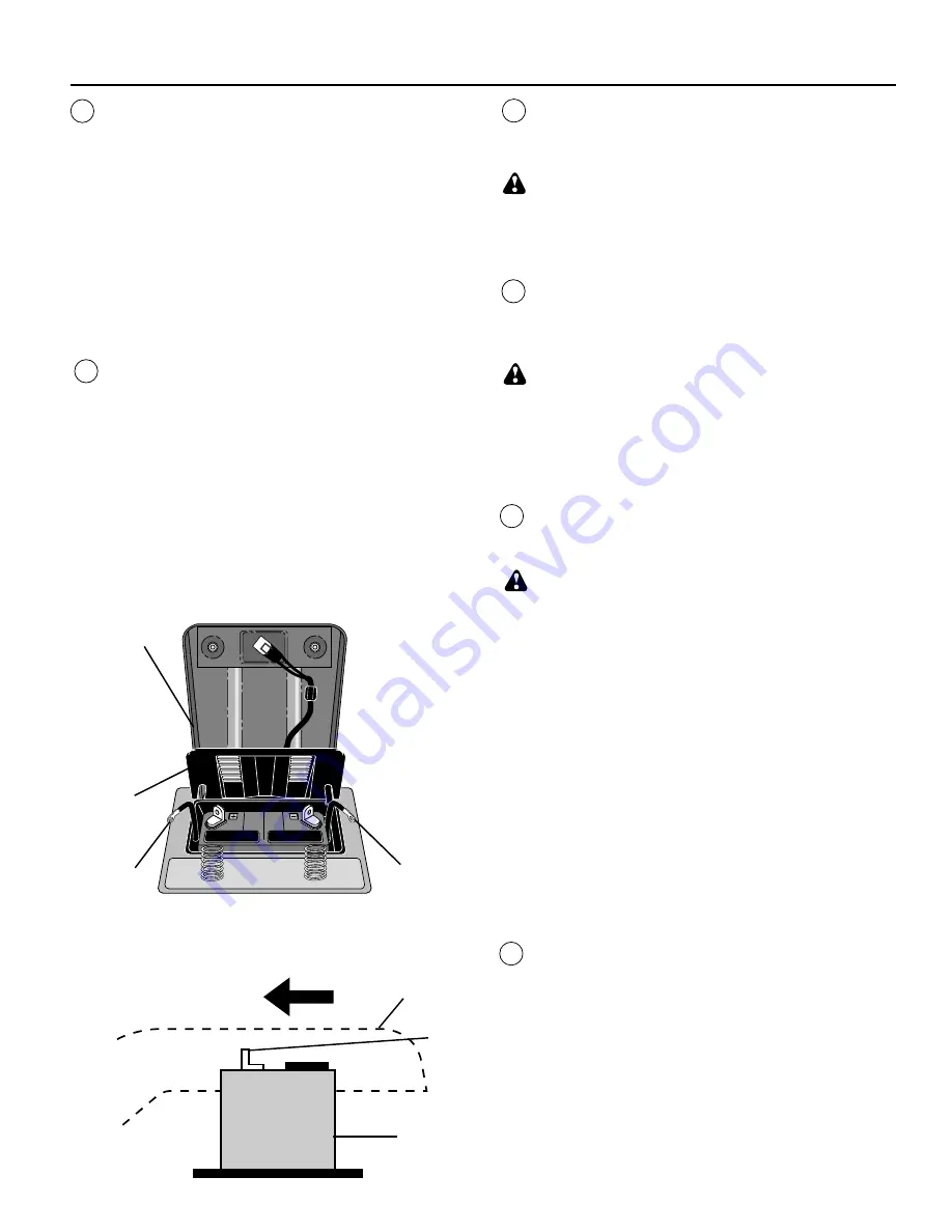 MTD White LT-13 Instruction Manual Download Page 21