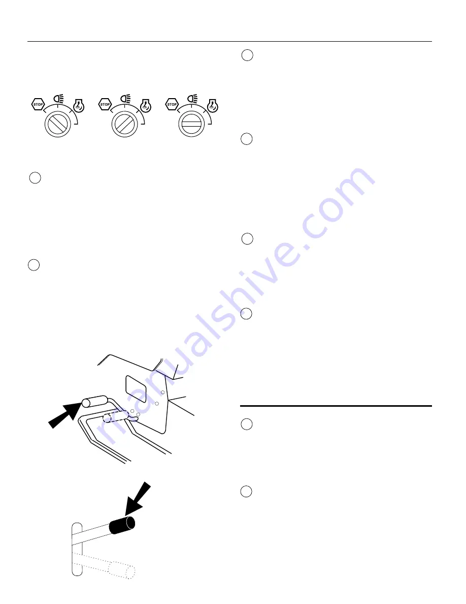 MTD White LT-13 Instruction Manual Download Page 30