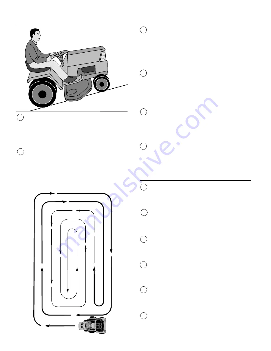 MTD White LT-13 Instruction Manual Download Page 40