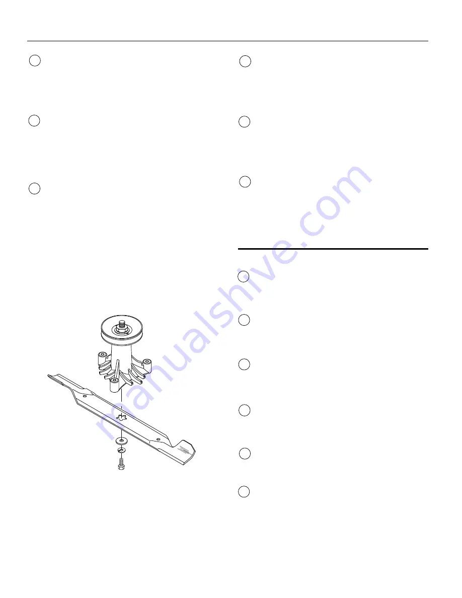 MTD White LT-13 Instruction Manual Download Page 50