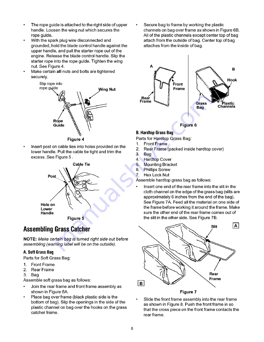 MTD Yard Machines 410 Series Operator'S Manual Download Page 8