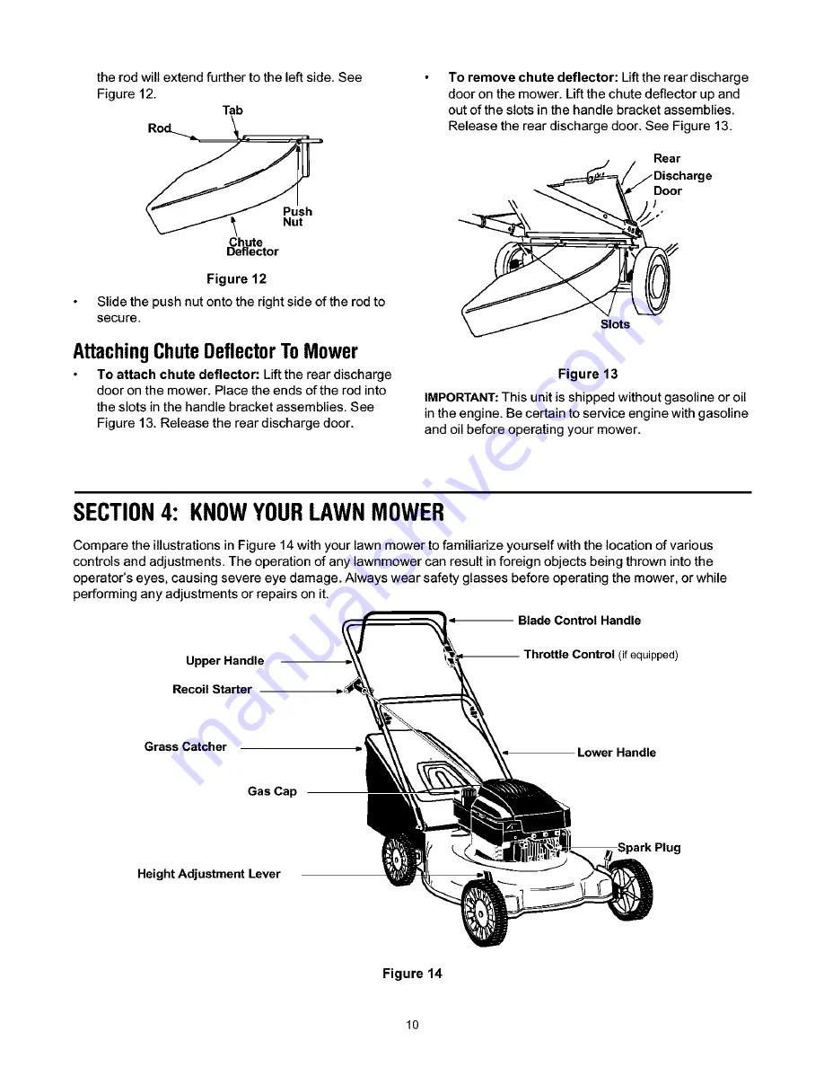 MTD Yard Machines 410 Series Operator'S Manual Download Page 10