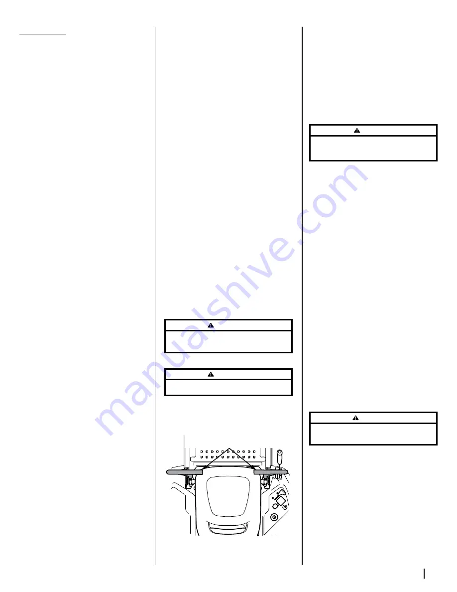 MTD Zero-Turn Operator'S Manual Download Page 33