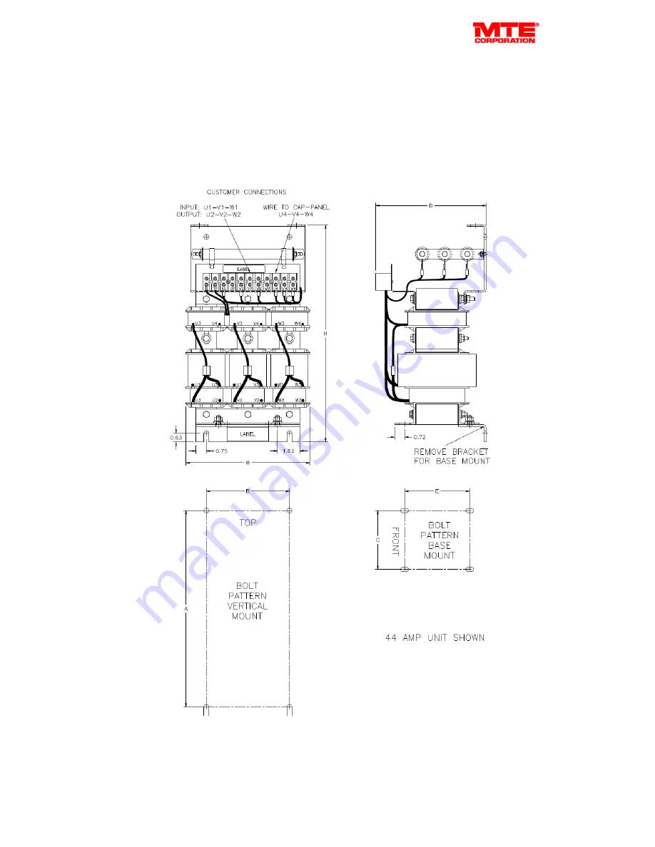 MTE Matrix Filter D Series User Manual Download Page 20