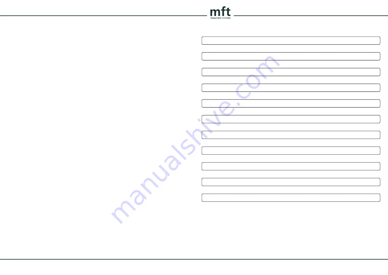 mtf TRANSPORT SYSTEM Euro-select XT Скачать руководство пользователя страница 2