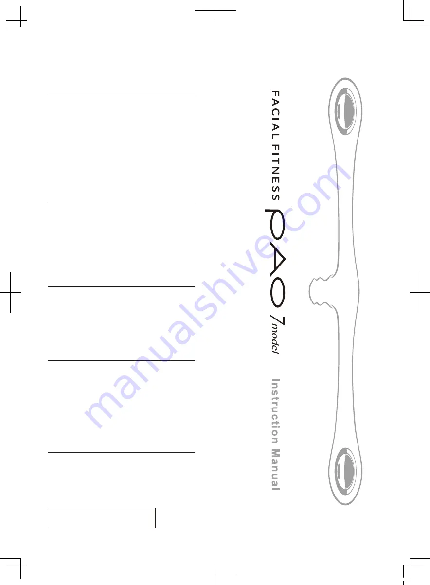 MTG EC-PO1858F-N Instruction Manual Download Page 1