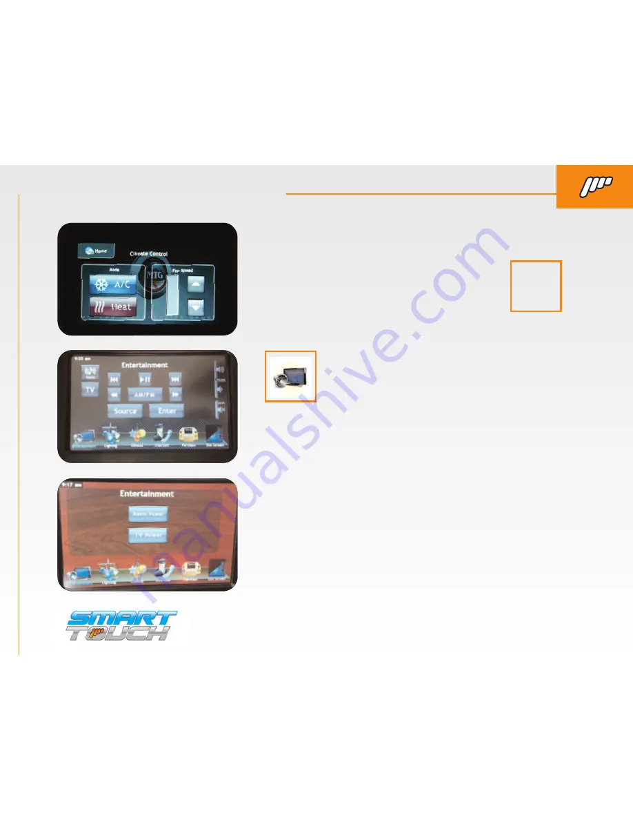 MTG Smart Touch System Owner'S Manual Download Page 8