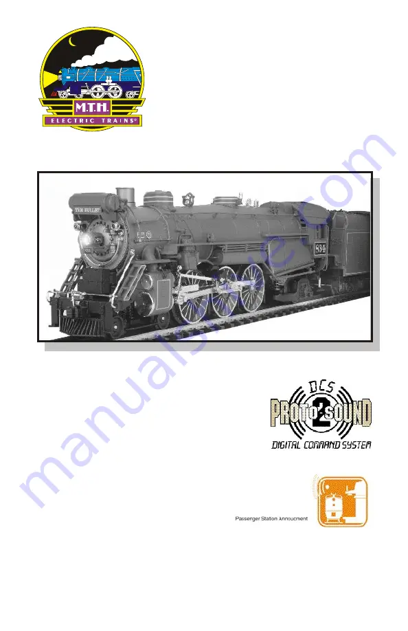 MTHTrains 20-3136-1 Operator'S Manual Download Page 1