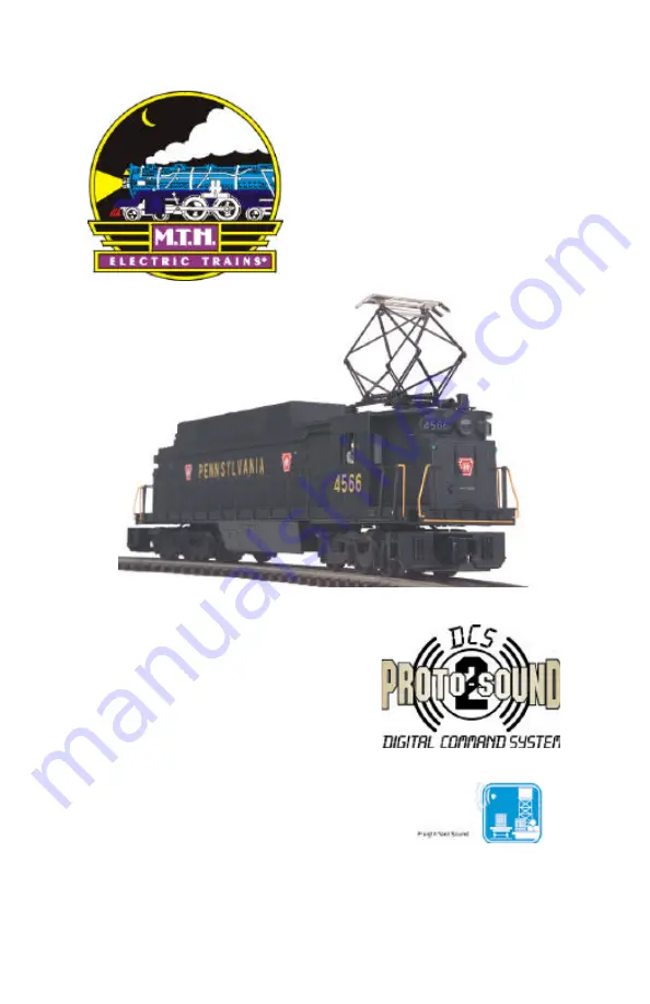 MTHTrains 20-5523-1 Operator'S Manual Download Page 1