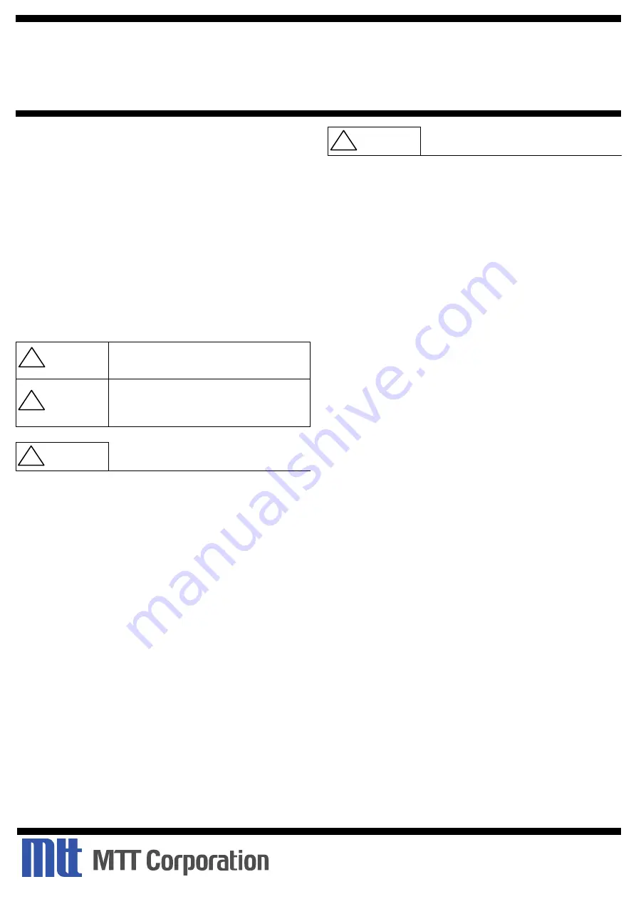 MTT MS3700DV User Manual Download Page 1