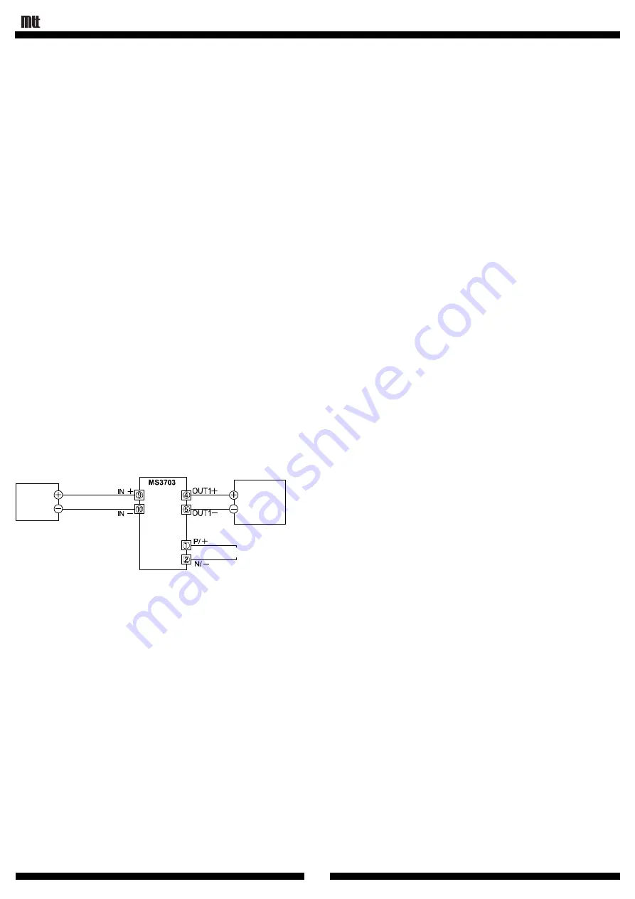 MTT MS3703 User Manual Download Page 4