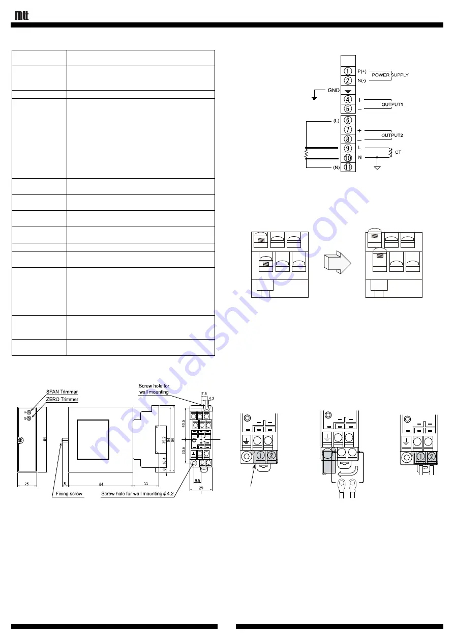 MTT MS3720 User Manual Download Page 3