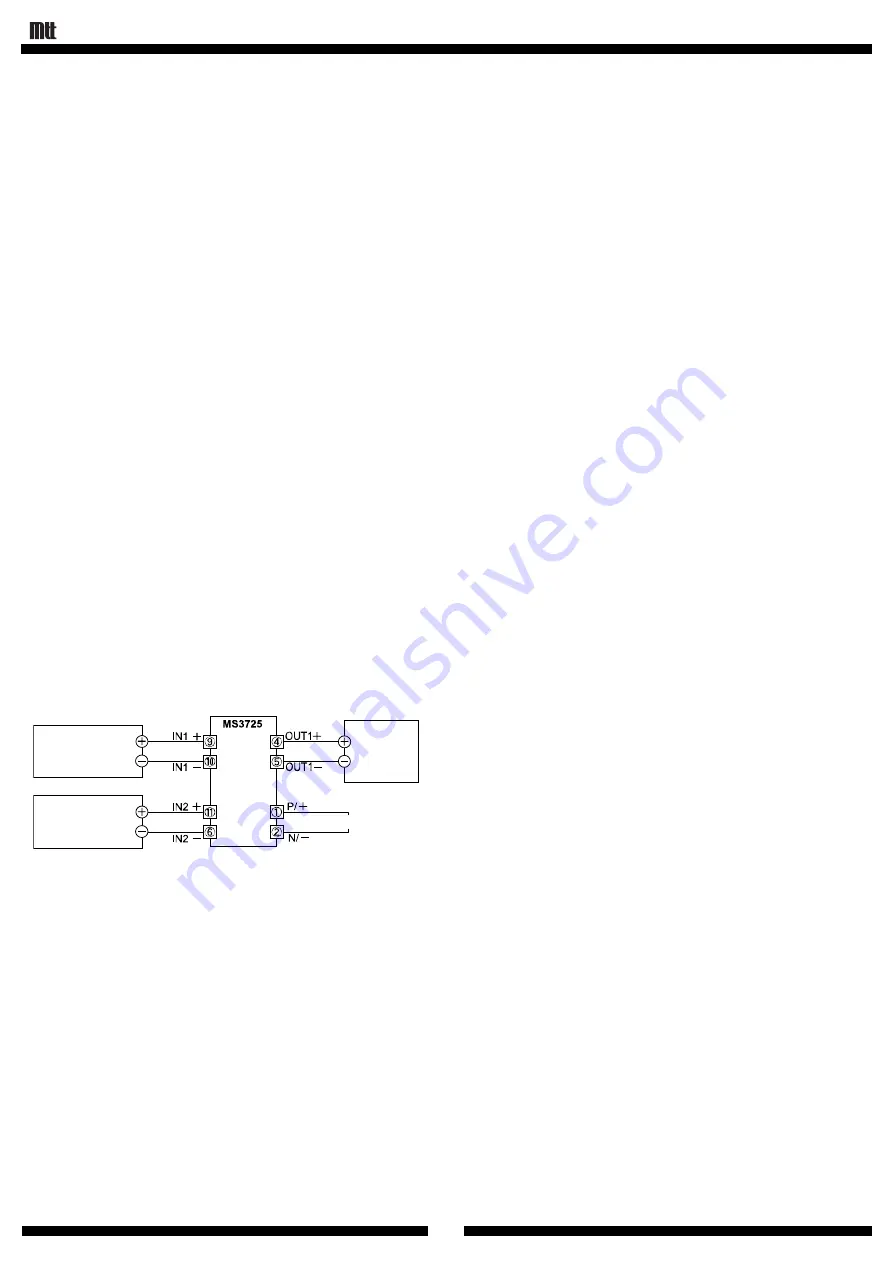 MTT MS3725 User Manual Download Page 4