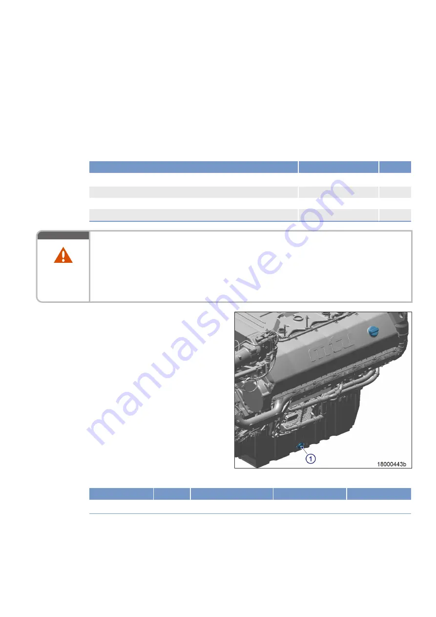 MTU 10V1600C Series Operating Instructions Manual Download Page 135