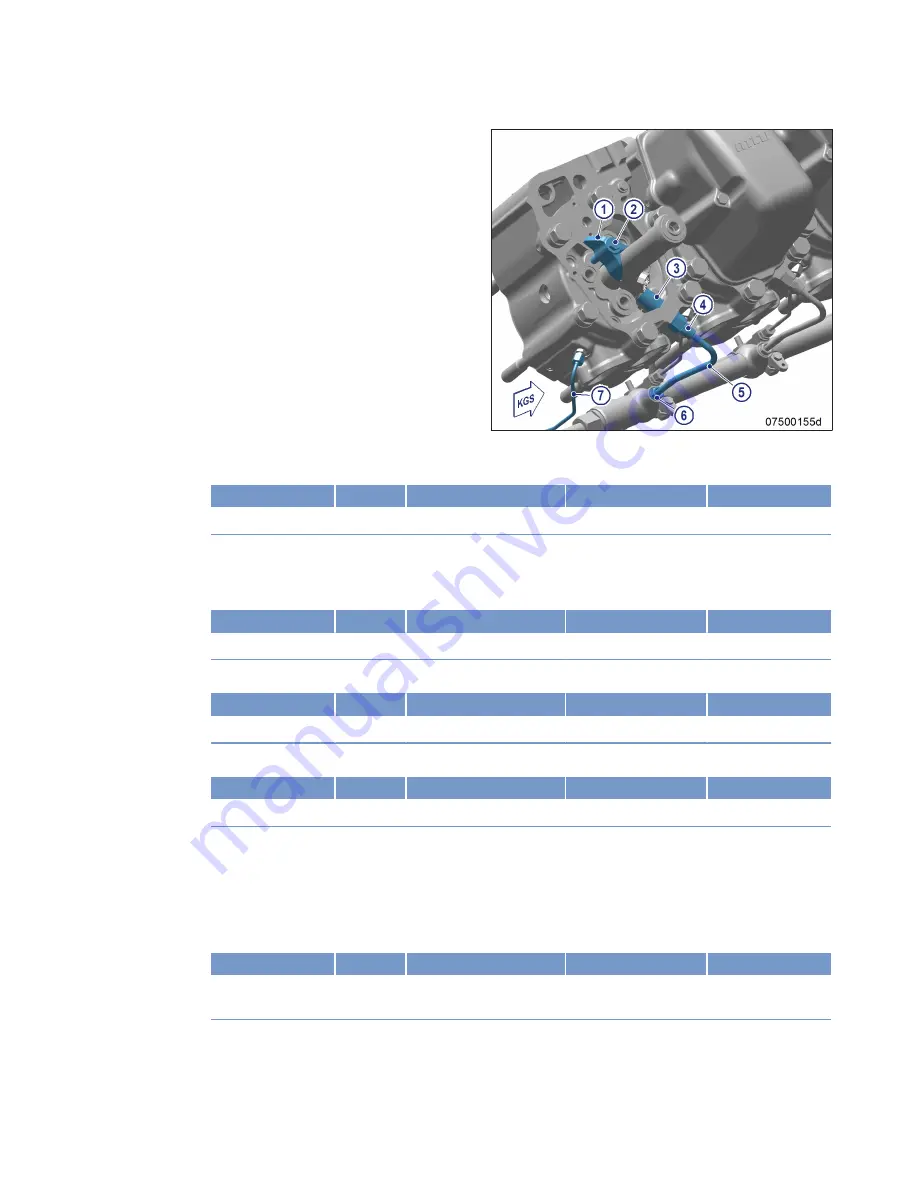 MTU 12 V 4000 M23F Operating Instructions Manual Download Page 183