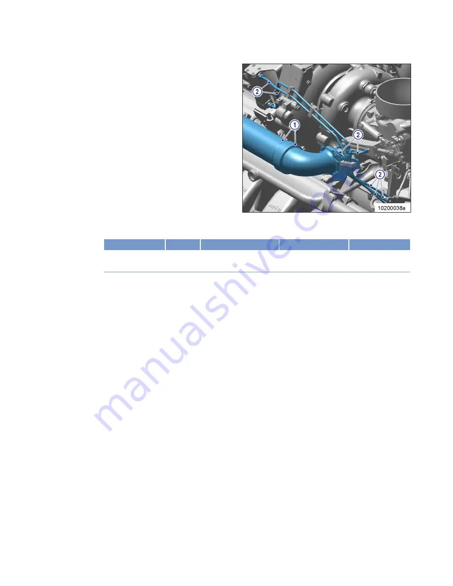 MTU 12 V 4000 M33F Operating Instructions Manual Download Page 207