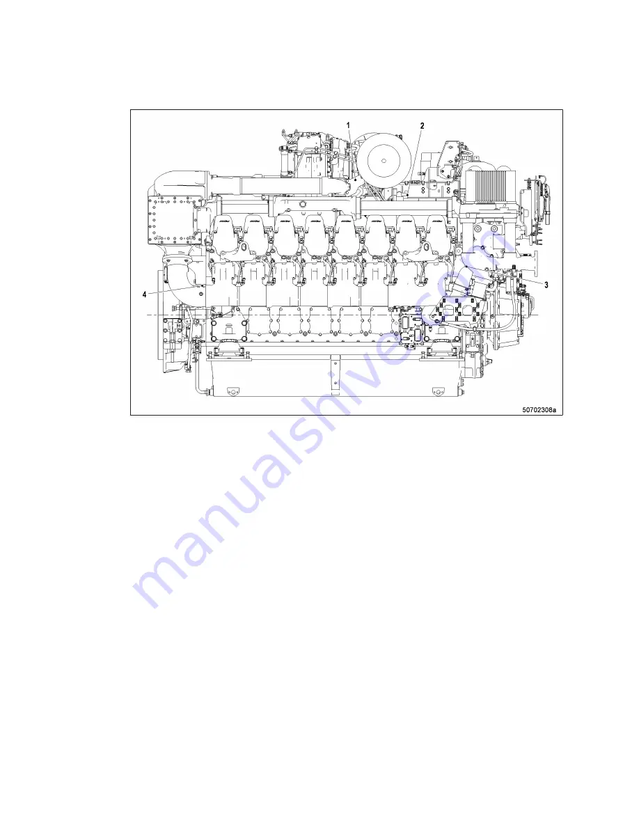 MTU 12 V 4000 M63 Operating Instructions Manual Download Page 52