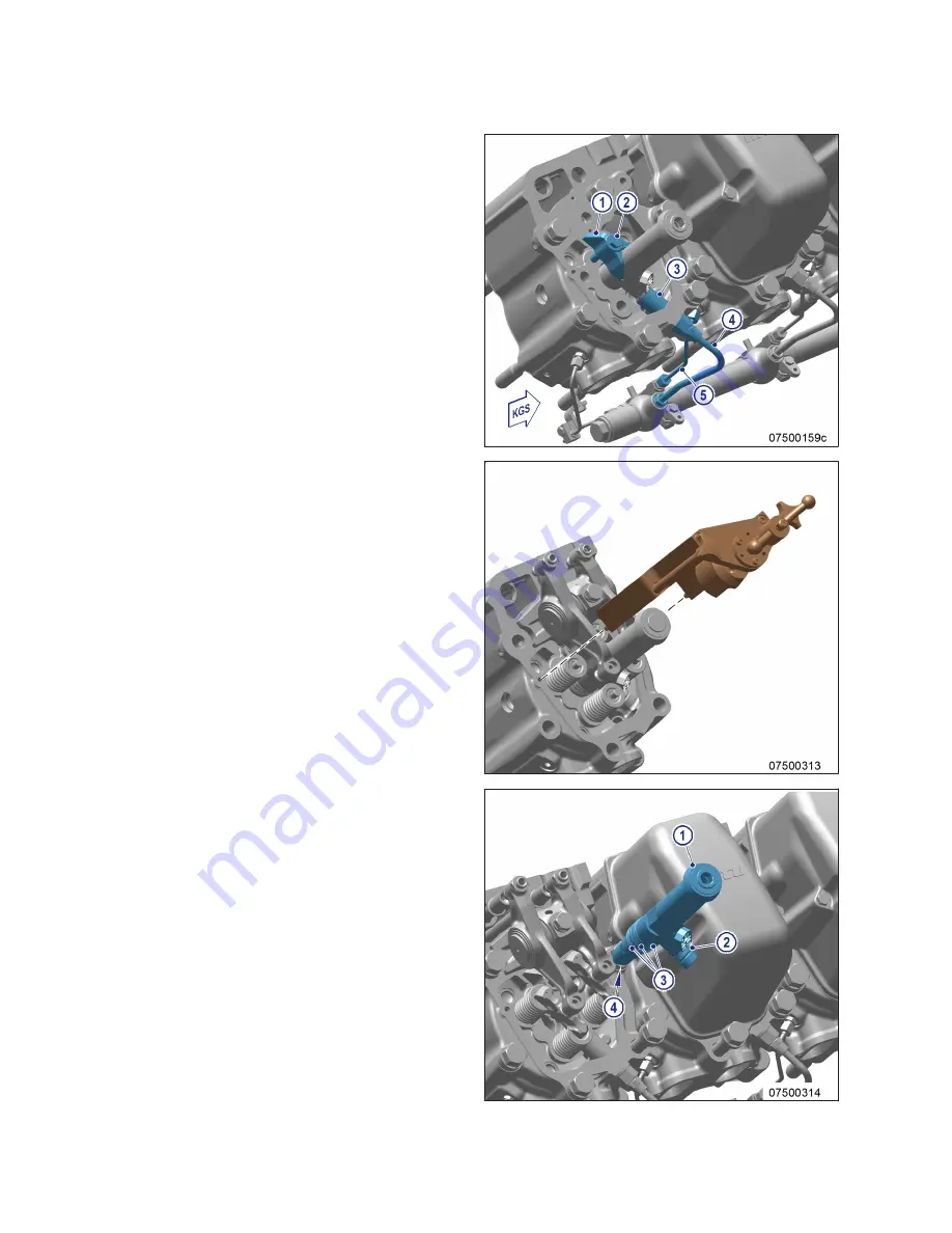 MTU 12 V 4000 M63 Operating Instructions Manual Download Page 148