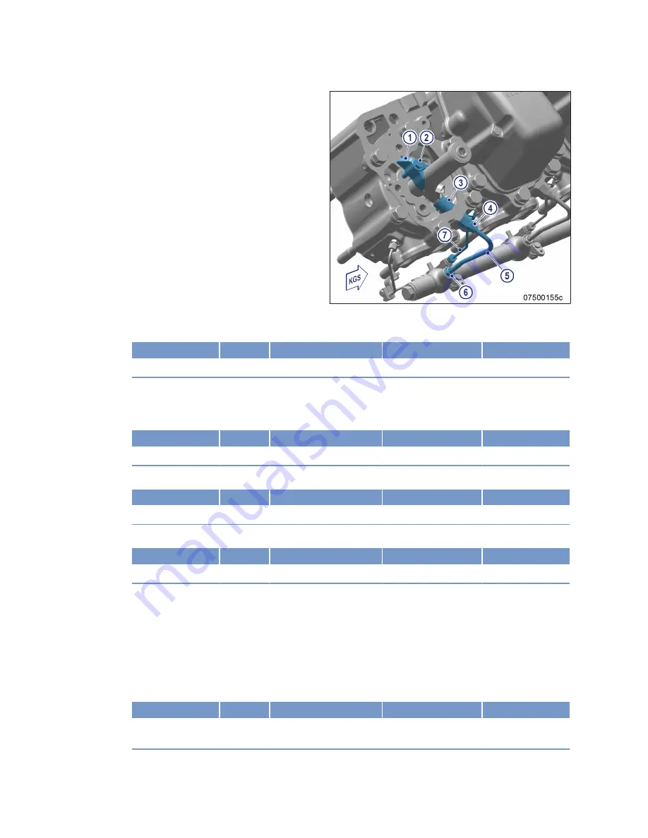 MTU 12 V 4000 M63 Operating Instructions Manual Download Page 150