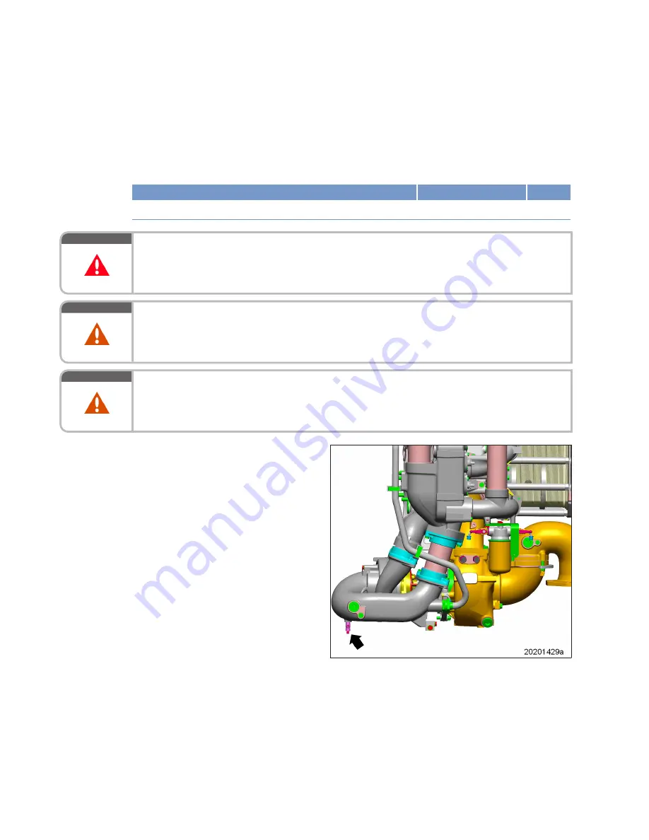 MTU 12 V 4000 M63 Operating Instructions Manual Download Page 202