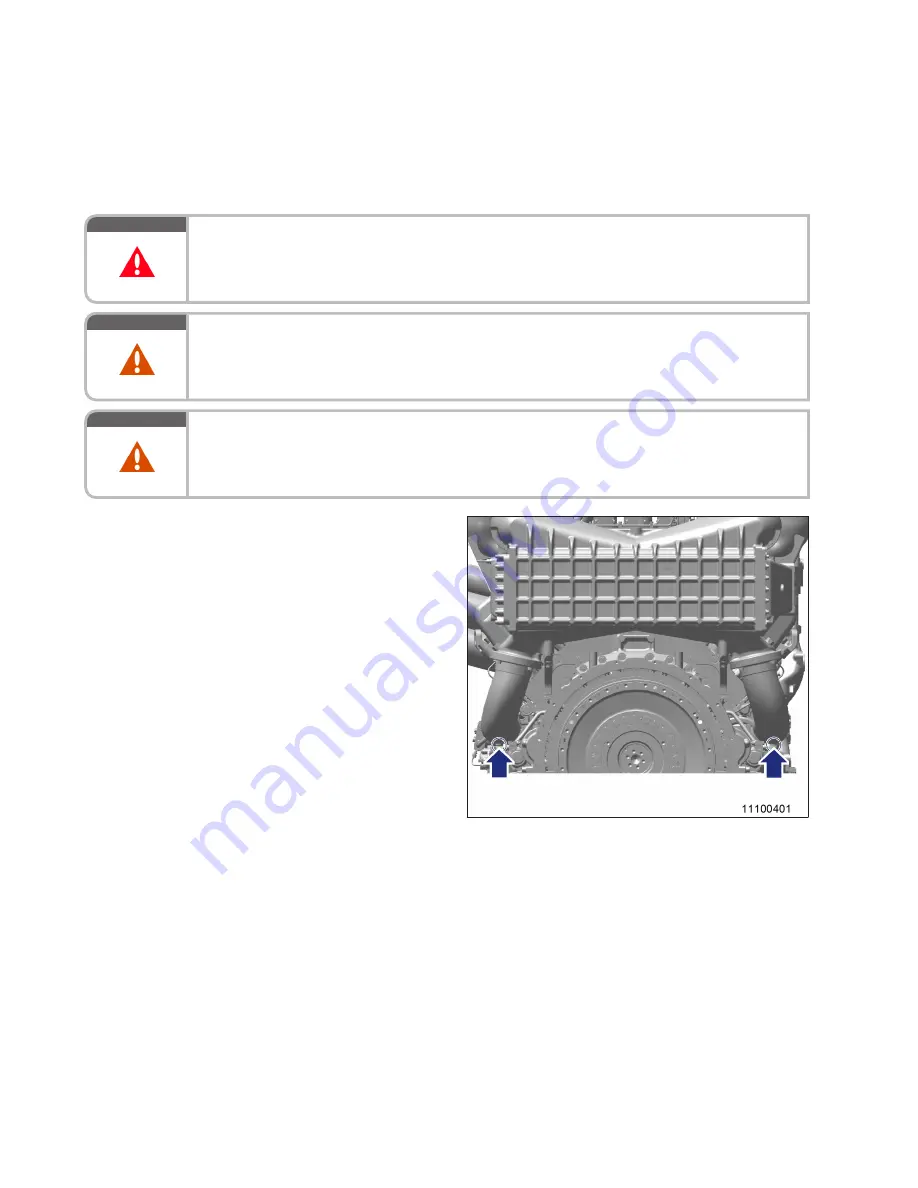 MTU 12 V 4000 S83L Operating Instructions Manual Download Page 84