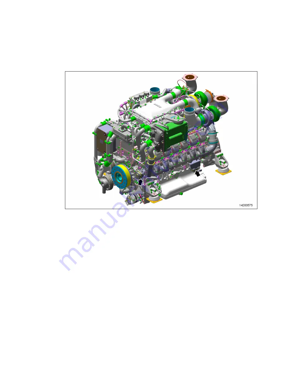 MTU 12V 2000 C66 Operating Instructions Manual Download Page 67