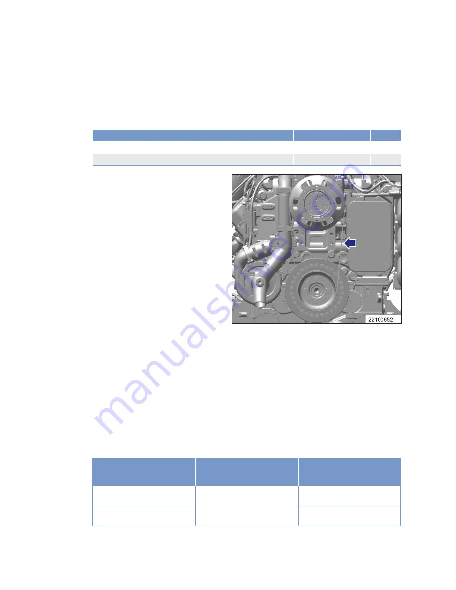 MTU 12V2000B26F Operating Instructions Manual Download Page 116