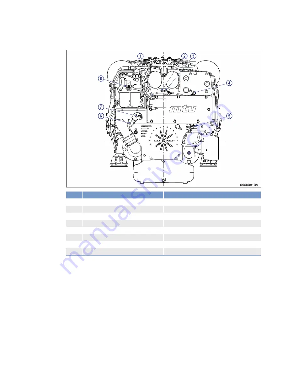 MTU 12V2000M86106 Operating Instructions Manual Download Page 39