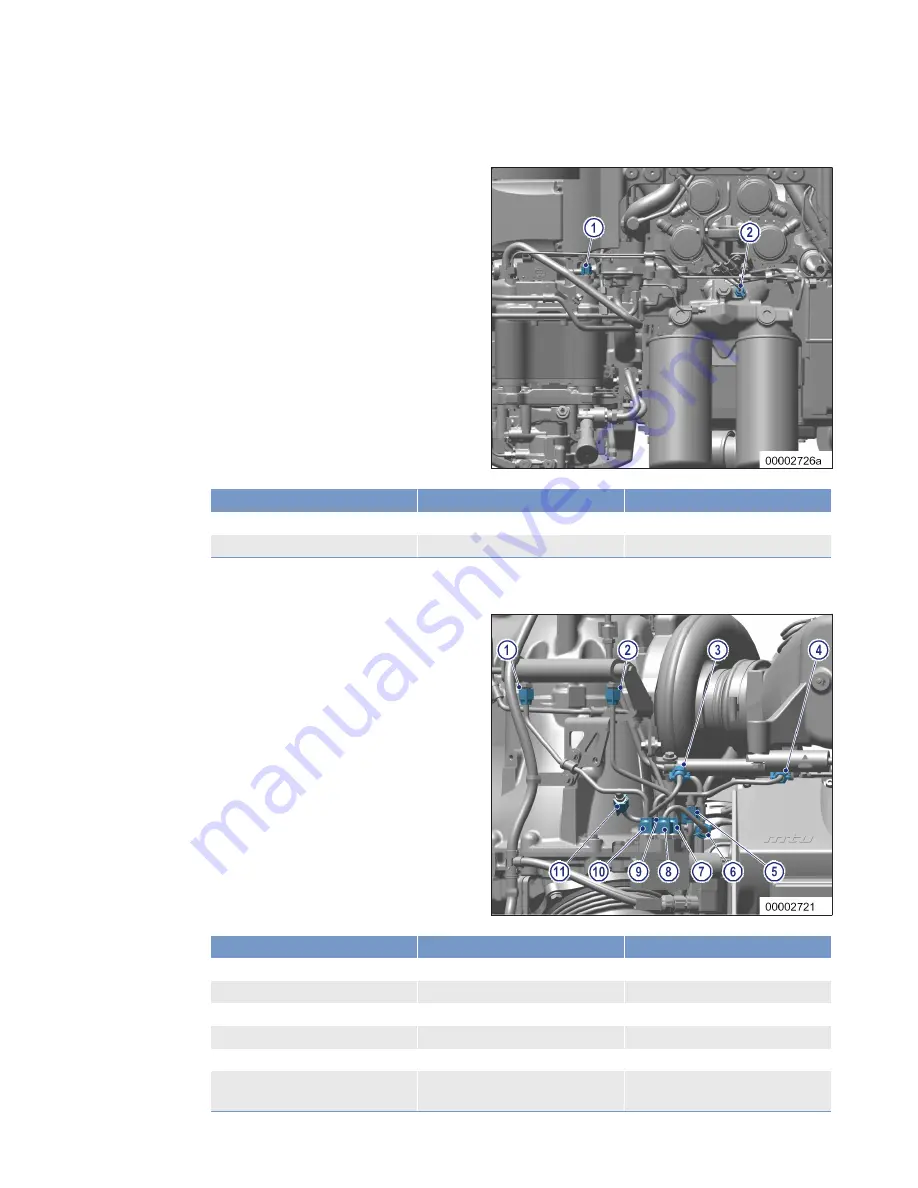 MTU 12V2000M86106 Operating Instructions Manual Download Page 73