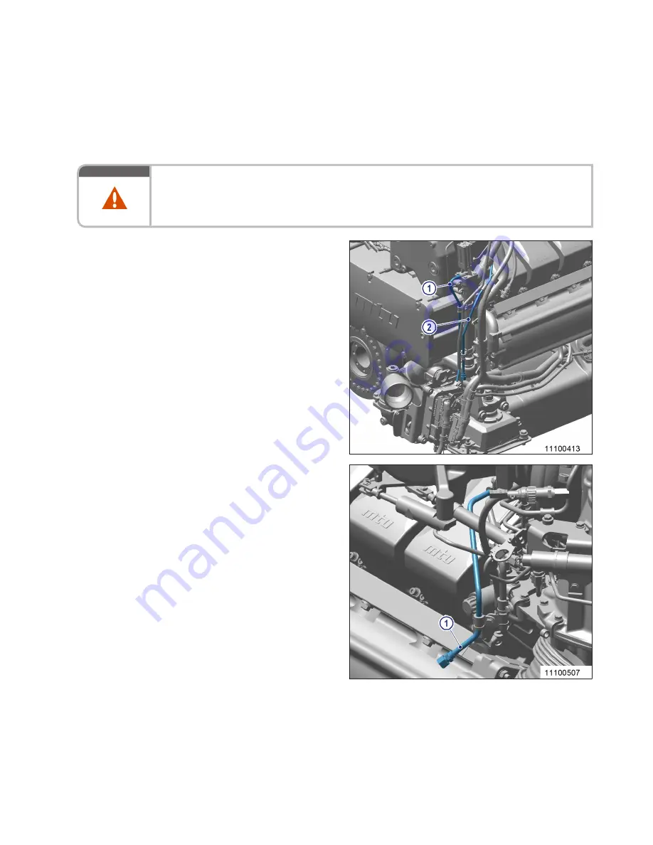 MTU 12V2000M86106 Operating Instructions Manual Download Page 113