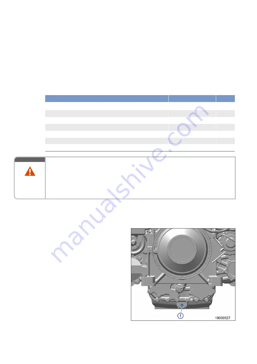 MTU 12V4000C*5 series Operating Instructions Manual Download Page 206