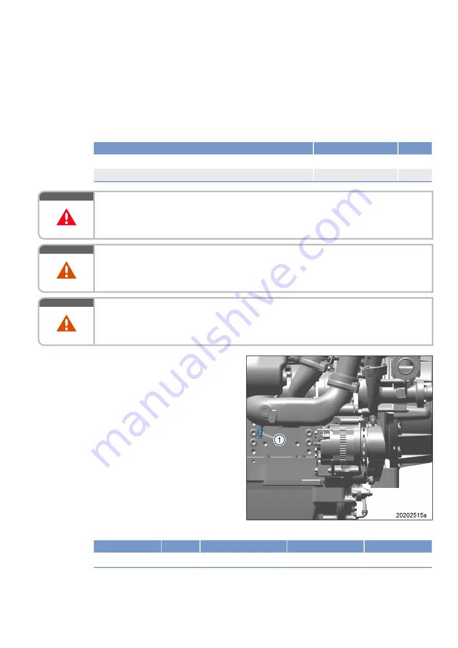 MTU 12V4000C*5 series Operating Instructions Manual Download Page 227