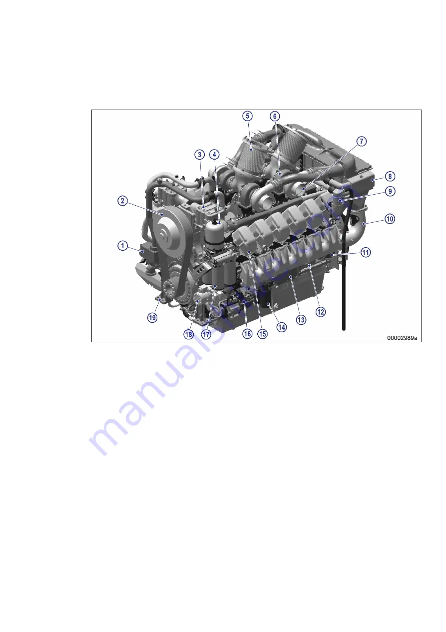 MTU 12V4000C Series Operating Instructions Manual Download Page 25