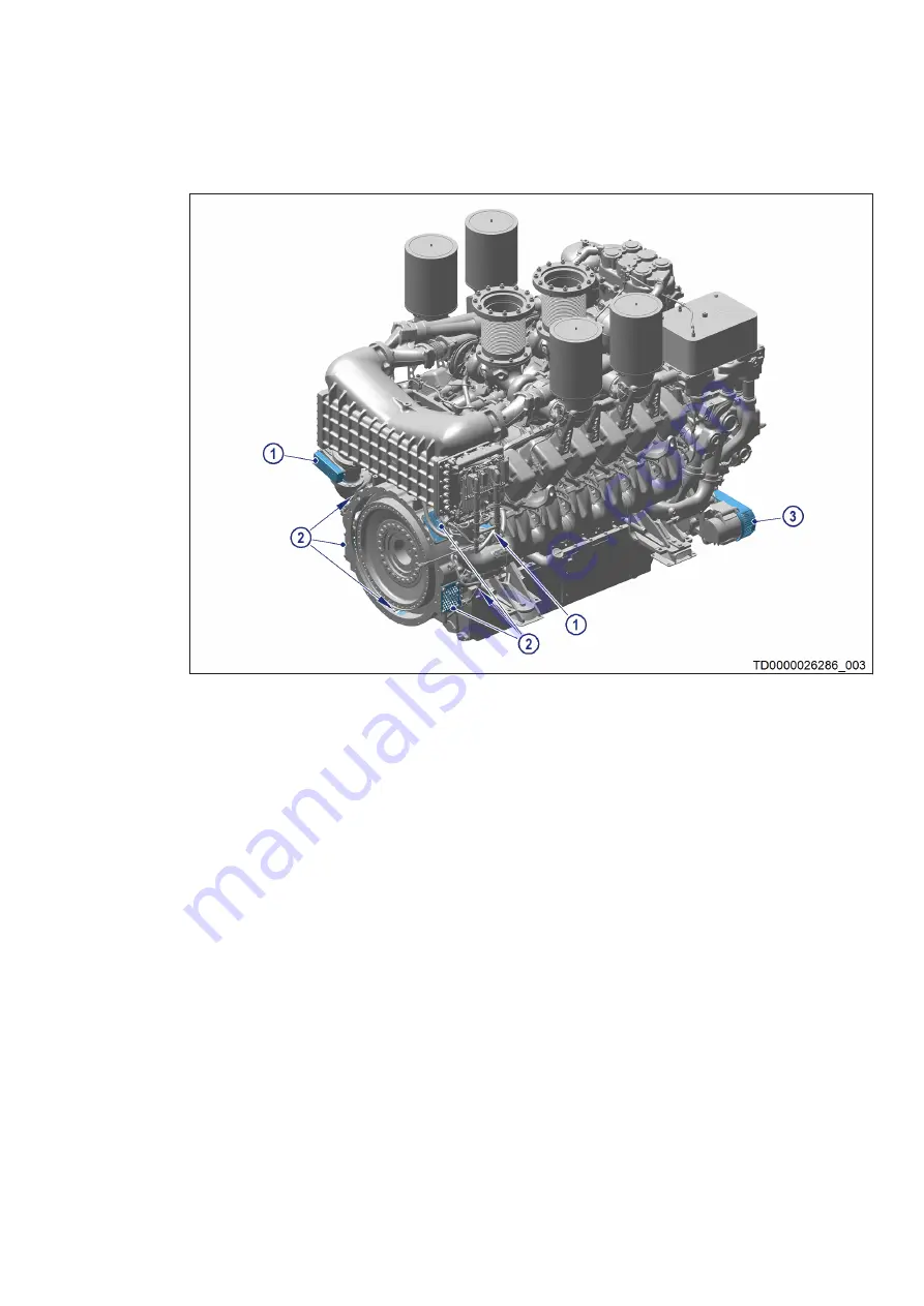 MTU 12V4000G15S Operating Instructions Manual Download Page 23