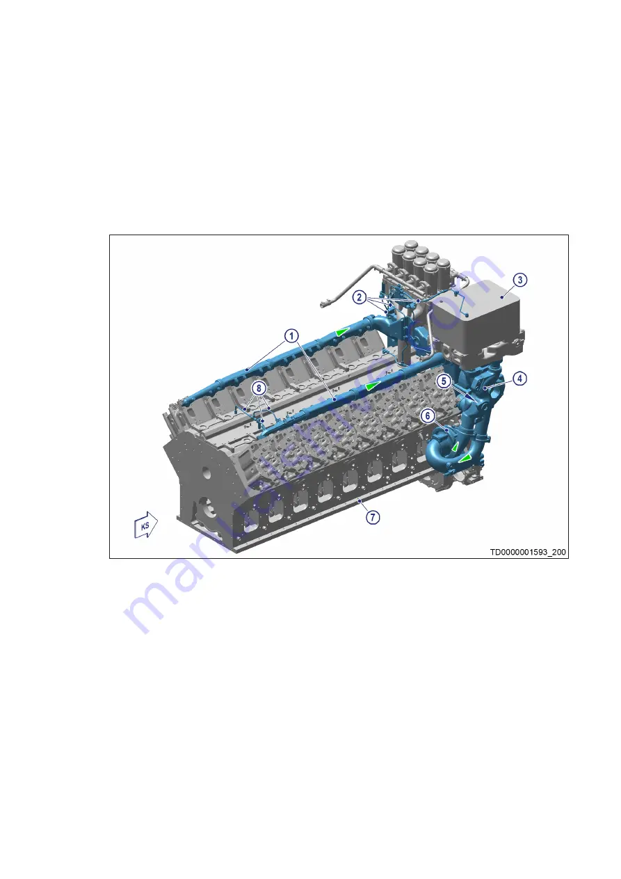 MTU 12V4000G15S Operating Instructions Manual Download Page 64