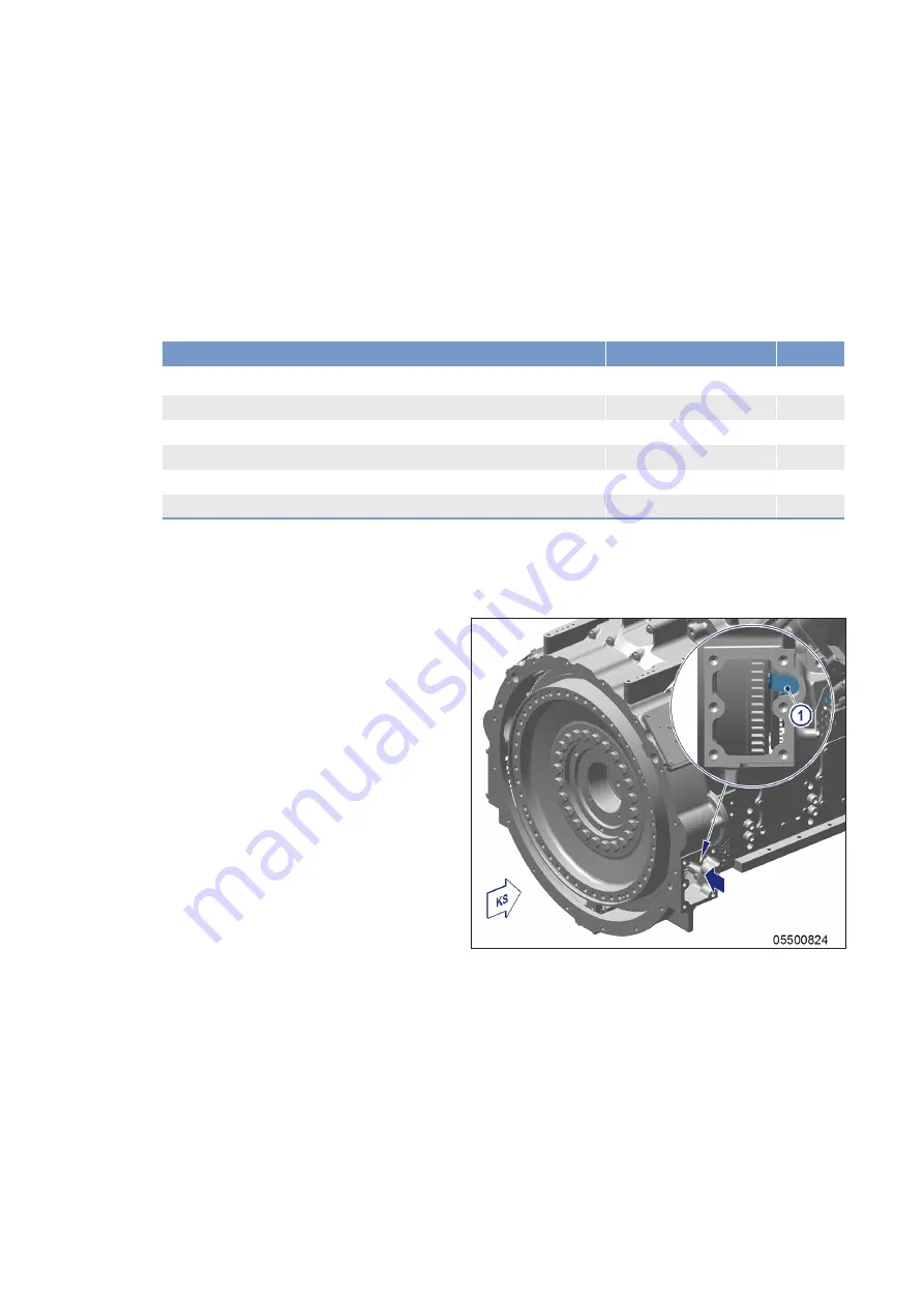 MTU 12V4000G15S Operating Instructions Manual Download Page 206