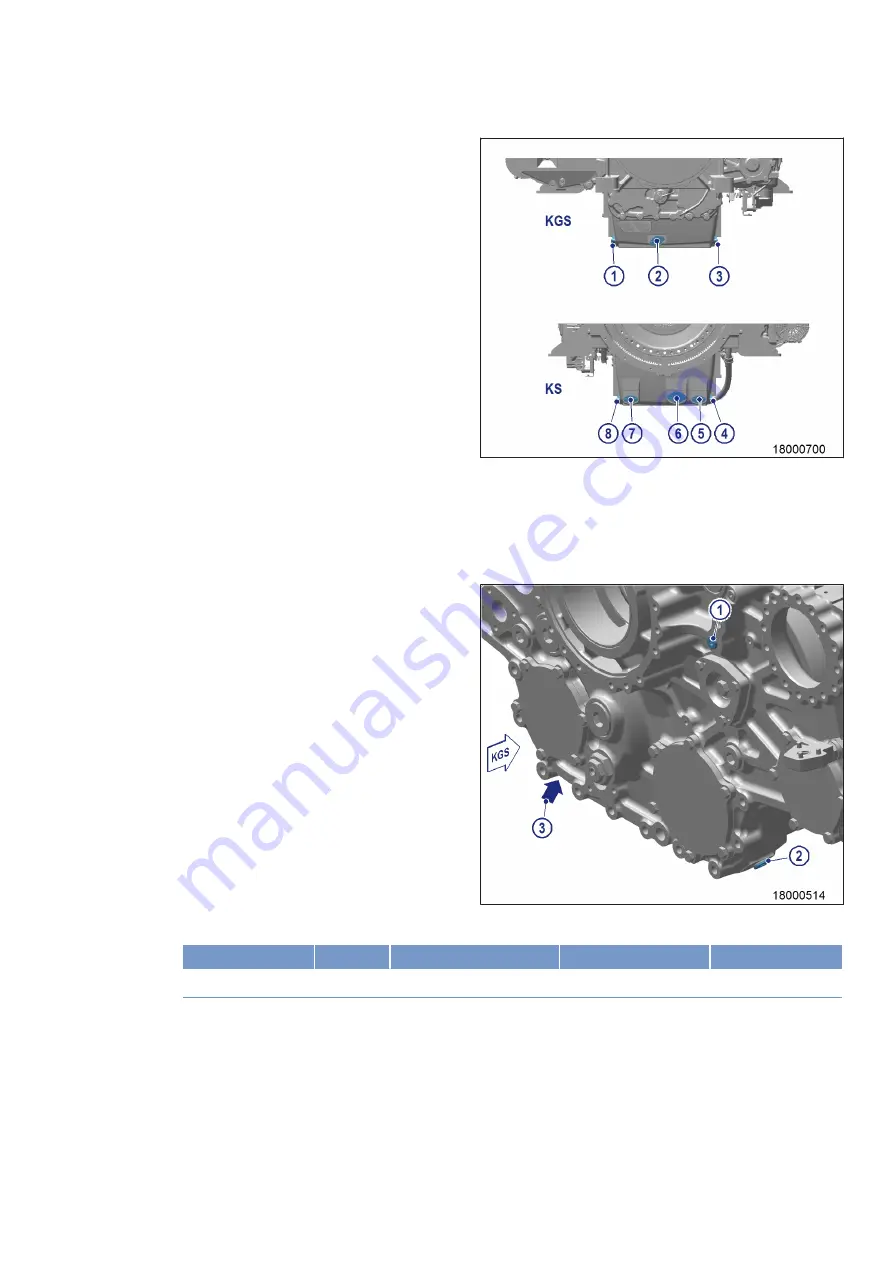 MTU 12V4000G34F Operating Instructions Manual Download Page 175