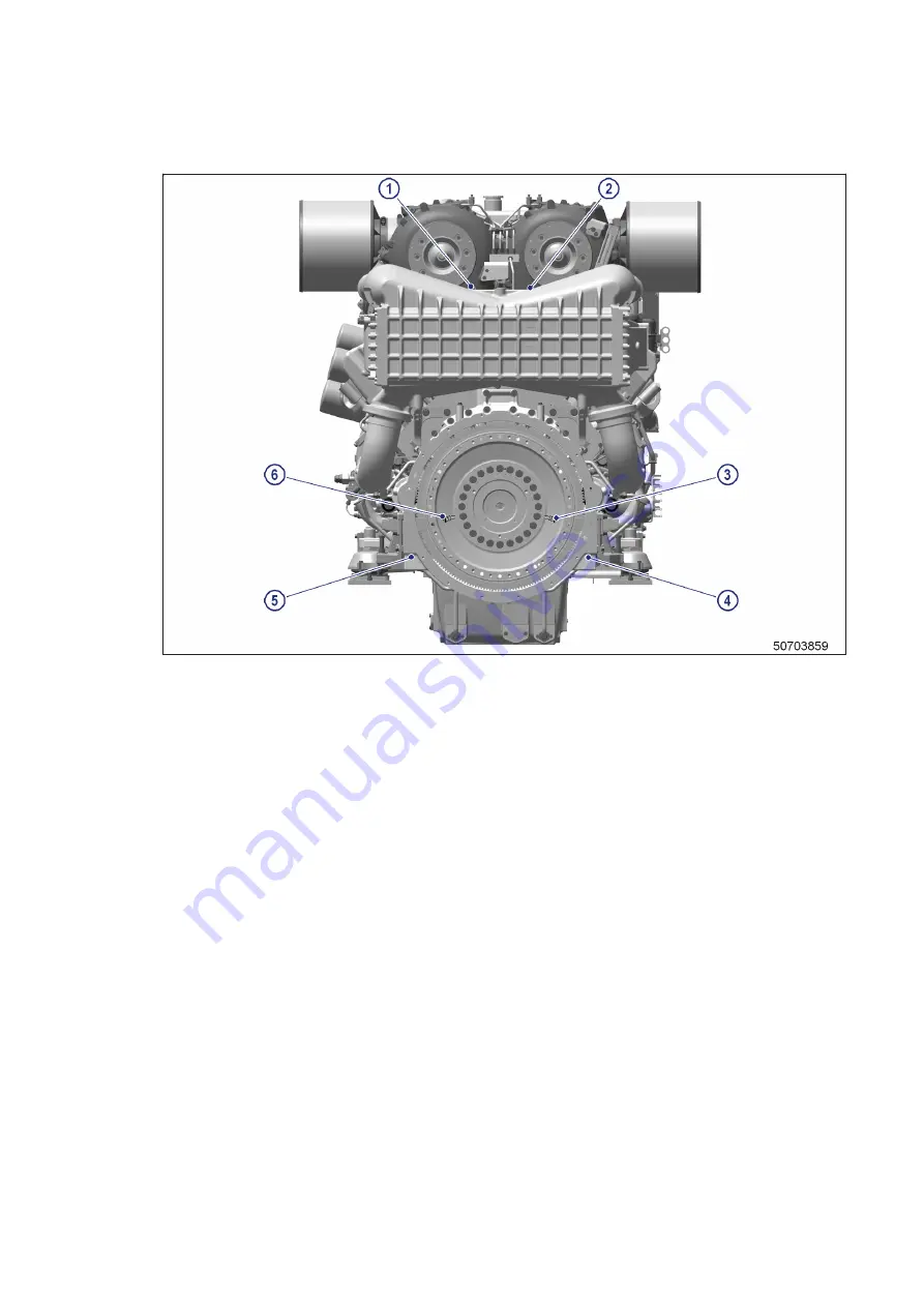 MTU 12V4000M*3 series Operating Instructions Manual Download Page 60